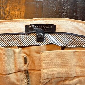 Banana Republic Emerson Chino Pants in Camel